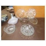 Lot of Clear Glassware