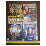 4 Star Trek Magazines