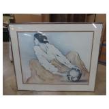 Framed RC Gorman Pottery Keeper Print