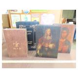 4 Decorative Book Storage Boxes