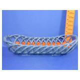 Ceramic Lace Basket / Bowl - 16'