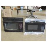 2 Microwaves - Clean