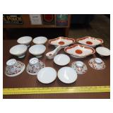 Lot of Asian Dishes