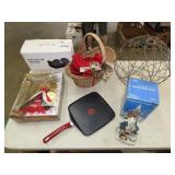 Table Lot w/ Barbie, Household & Decor