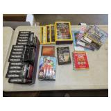 Lot of VHS Tapes & Magazines