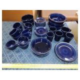 38 Pieces Blue Fiestaware
