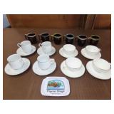 Lot of Mugs, Cups & Saucers