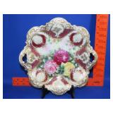 Hand Painted Nippon Plate - 10"