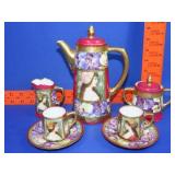 Hand Painted Tea Set