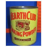 Hearth Club Baking Powder Can