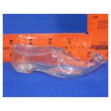 Glass Shoe Bottle - Perfume / Inkwell