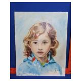 Oil on Board Portrait - 11"x14"