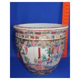 Asian Jardiniere Fish Bowl - 12"
