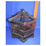 Wood Bird Cage