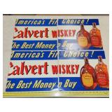 Vintage Calvert Whiskey Paper Advertising