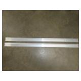 Metal Sliding Straight Edge - 49" Each