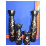 4pc Candle Holder Set