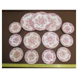 13 Piece Crown Ducal Bristol