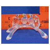 Swarovski Crystal Parrots w/ Box