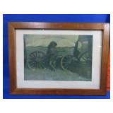 Frederic Remington "The Sentinel" Print - 1909