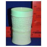 Northwood Sheaves of Wheat Custard Glass - Uranium