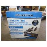 Workforce 7" Tile Wet Saw