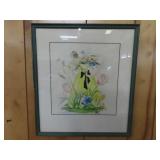 Vintage Magazine Illustration - 15"x17"