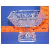 Pressed Glass Compote