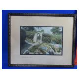 Wallace Nutting "The Garden Gate" Print - 15"x12"