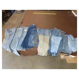 Lot of Denim Shorts & Jeans
