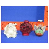 3pc Asian Miniature Lot