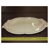 Decorative Grape Serving Platter - 19"