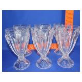 6 Lenox Butterfly Meadow Water Goblets