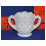 Westmoreland Milk Glass Toothpick Holder