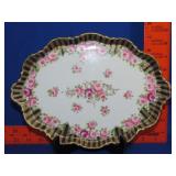 Hand Painted Nippon Platter - 11"