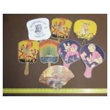 Antique Advertising Fans