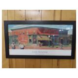 Marvin Cone "Little Bohemia" Framed Print - 39x21