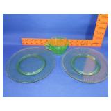 3pc of Green Depression - Damaged