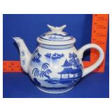 Blue & White Tea Pot