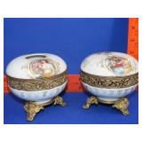 2pc Limoges Vanity Set