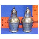 Pair of Weighted Sterling Shakers - 130g