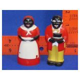Pair of Black Americana Shakers