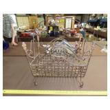 Metal Magazine Rack