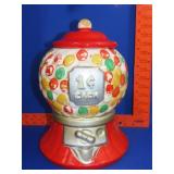 Bubble Gum Machine Cookie Jar