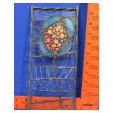 Leaded Glass Flower - 5"x11"