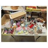 Lot of Dolls & Furniture