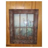 Quail Shadow Box Window - 26"x32"