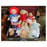 Luggage w/ Cabbage Patch Babies