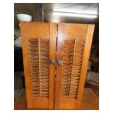 Shutter Door Wall Cabinet