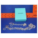 Tiffany Sterling Necklace & Bracelet Set - 68g
